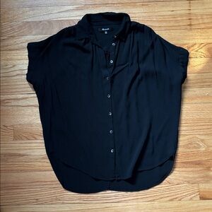 Madewell Black Blouse